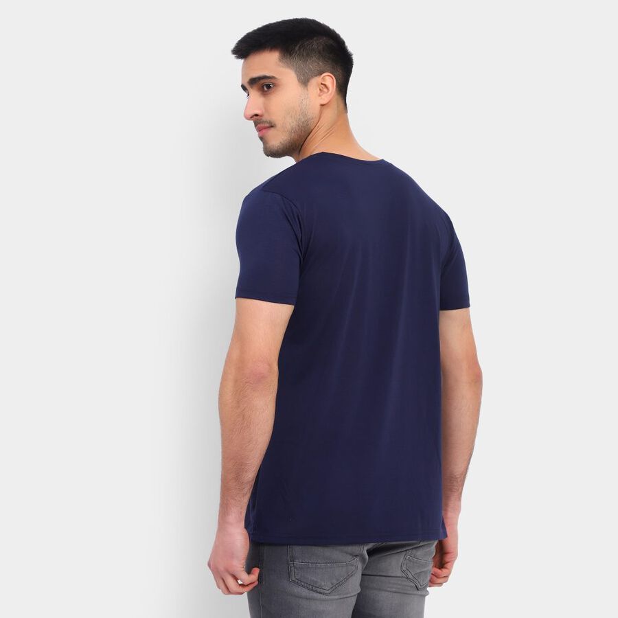 Men's T-Shirt, नेवी ब्लू, large image number null